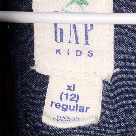 Gap Kids Navy Tiered Layered Sparkle Dress - Picture 4 of 9